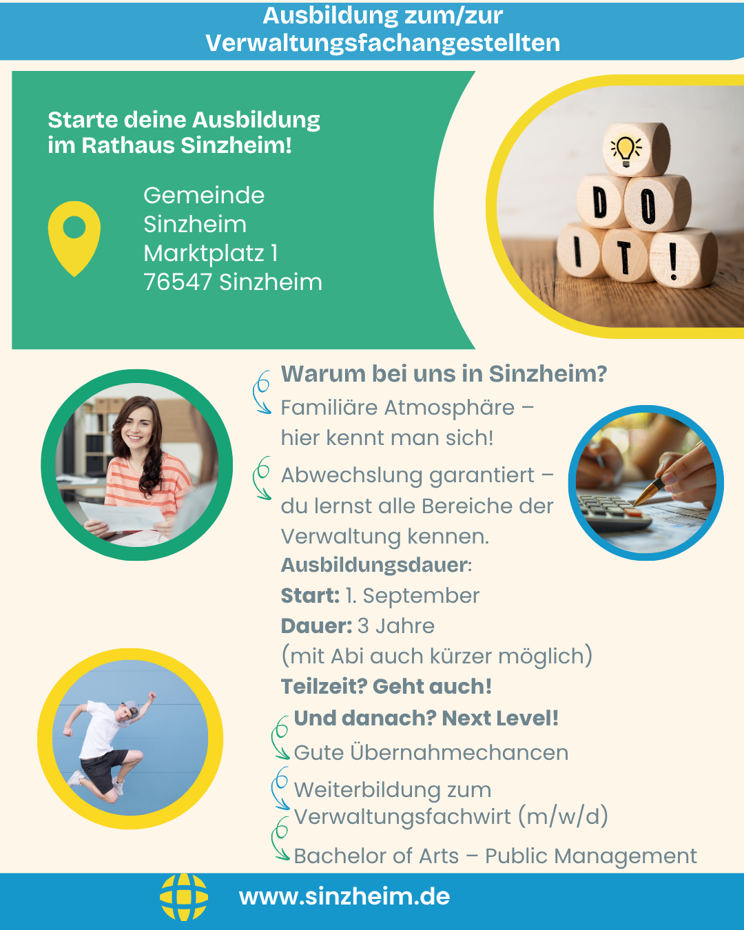 Flyer Ausbildung Seite 1